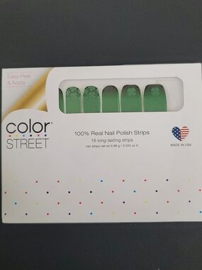 50% Off 3+ Retired COLOR STREET Clover and Out St Patricks Nail Polish Strips